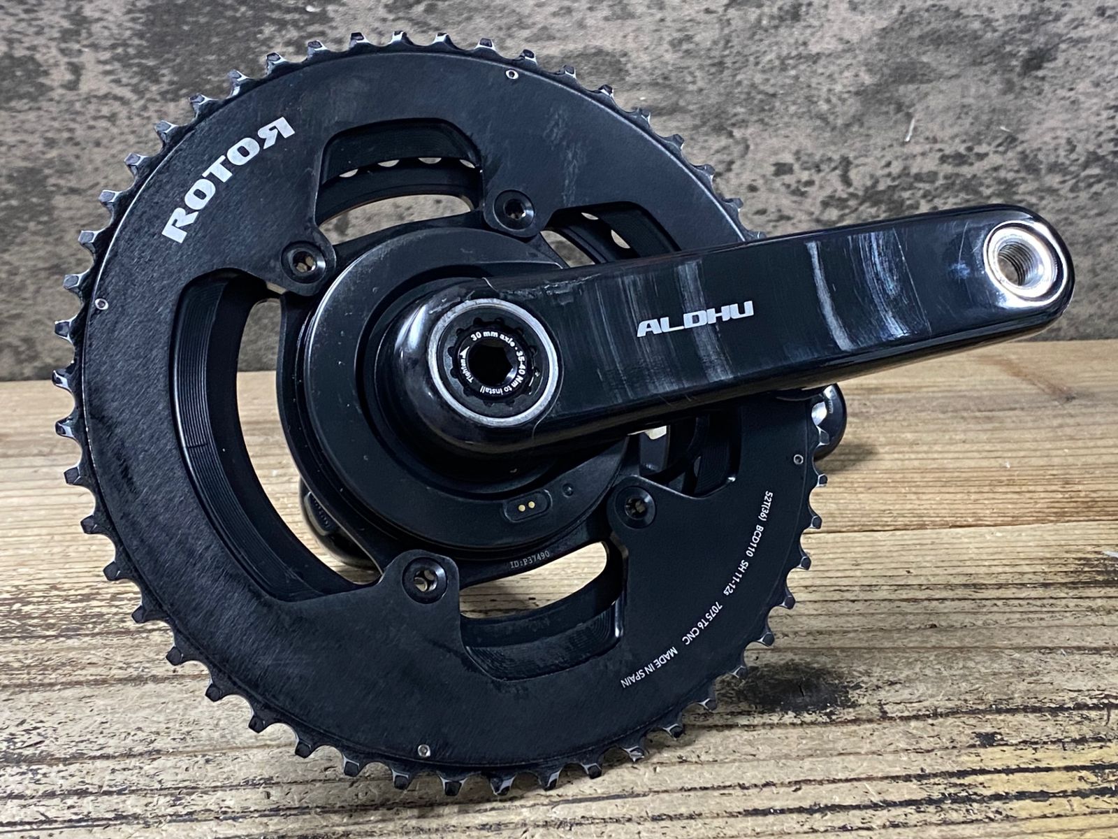 KB662 ローター ROTOR ALDHU SIGEYI パワーメーター クランクセット