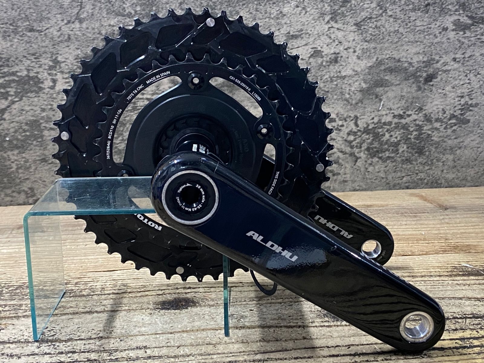 KB662 ローター ROTOR ALDHU SIGEYI パワーメーター クランクセット