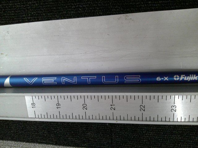 中古 シャフト フジクラ 24 VENTUS BL 6（X）　短い　ミニドライバー以下 キャロウェイ用スリーブ/X/0[9852]■松山店