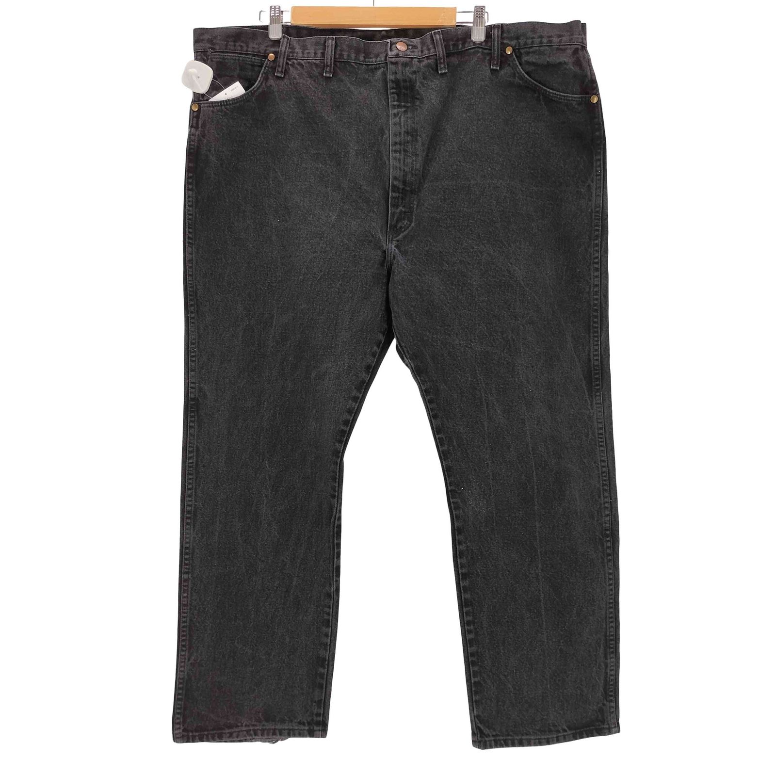 ラングラー Wrangler 90-00s ブラックバギーデニム メンズ 46x30
