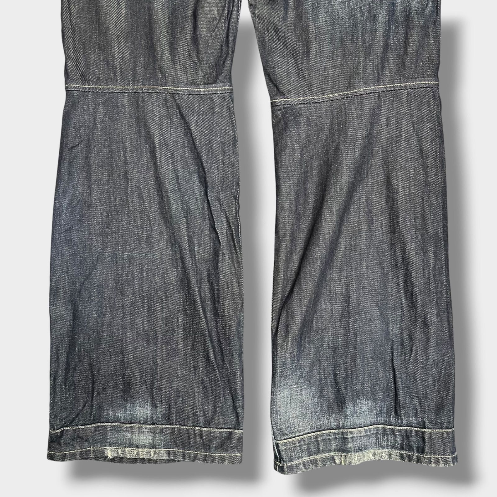 メンズ 00s G-STAR RAW アーカイブ 立体裁断 マルチポケット デニム 