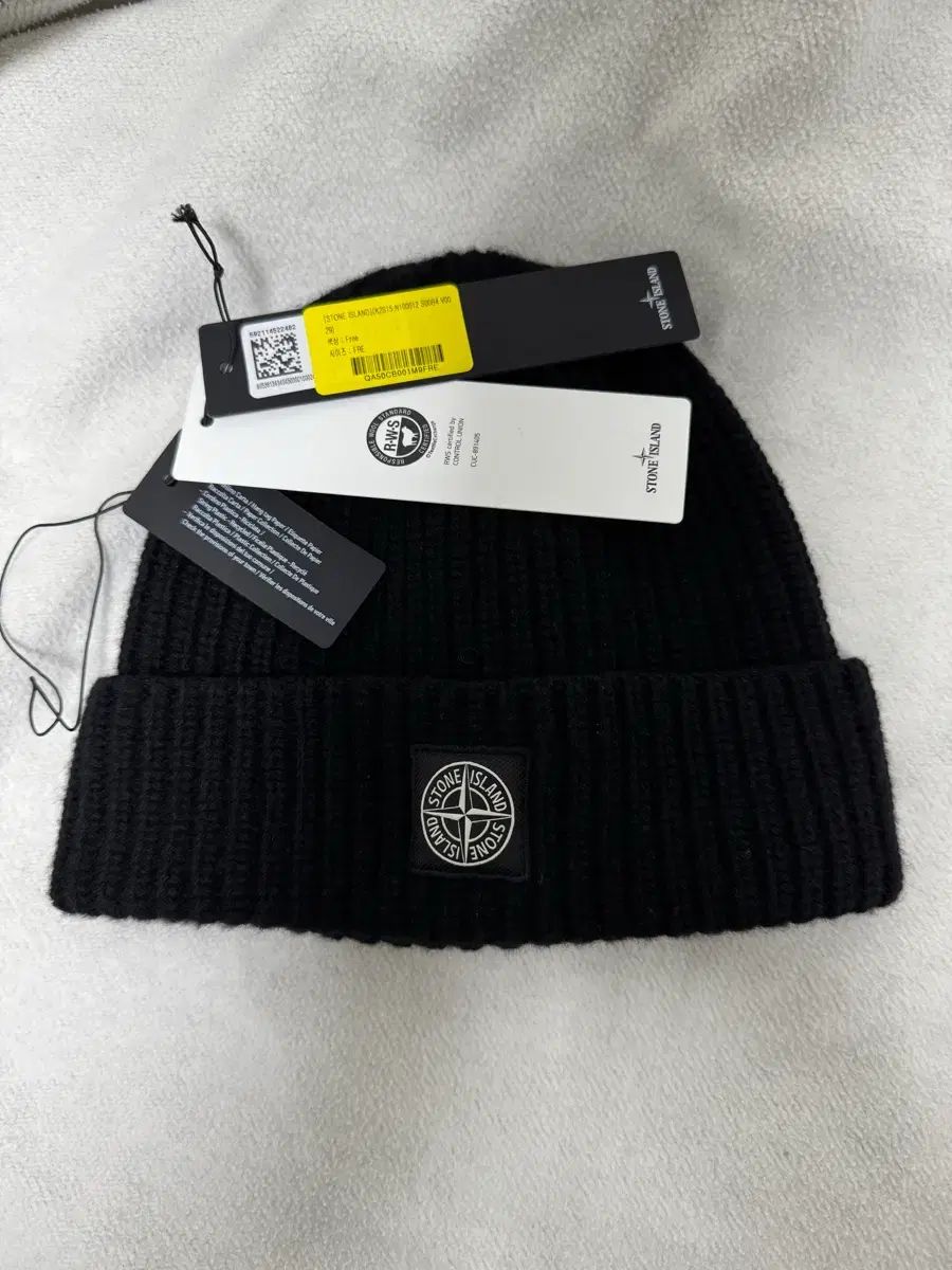 STONE ISLAND ストーンアイランド 25Fw ウール ビーニー ブラック