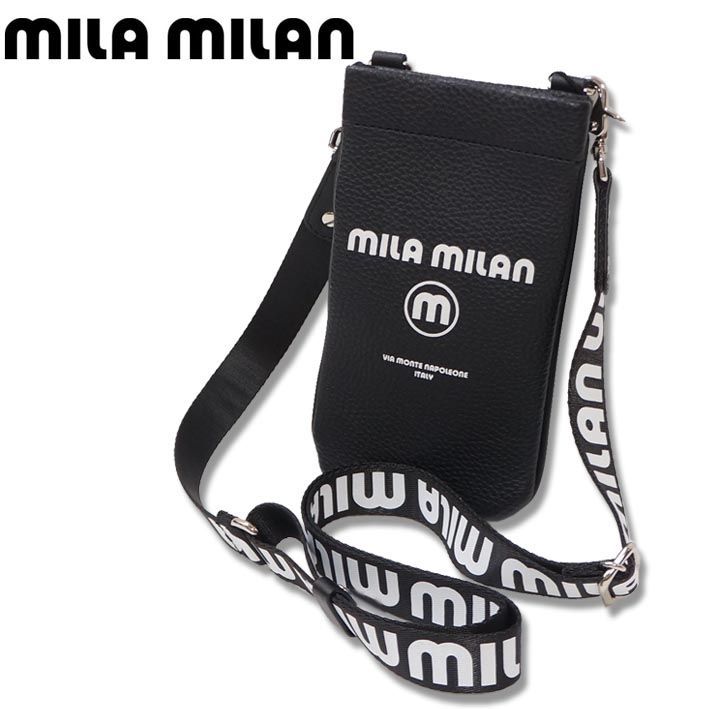 ミラミラン スマホショルダーバッグ コルソ 250101 mila milan メンズ 