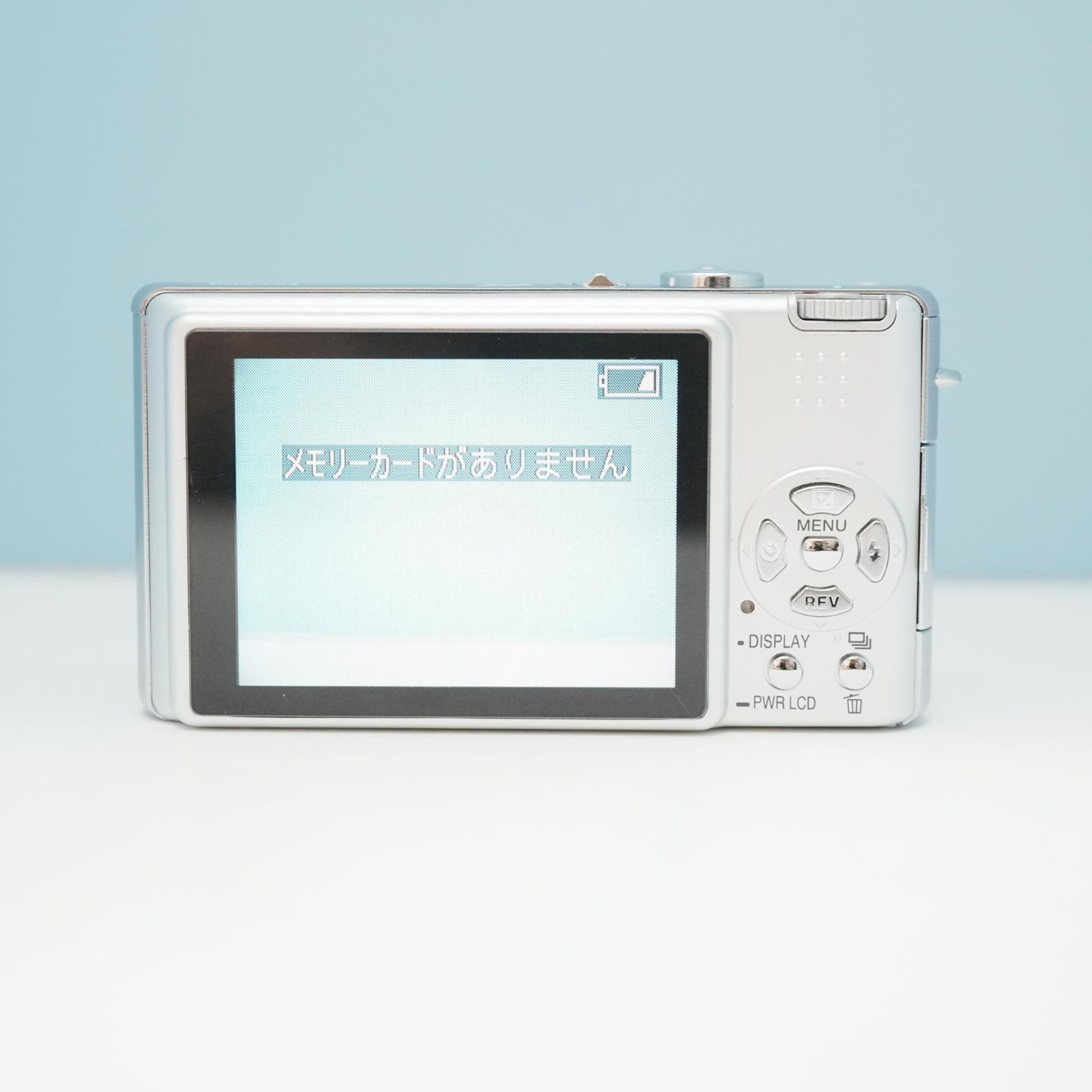 【スマホ転送OK】Panasonic LUMIX DMC-FP8 シルバー Panasonic LUMIX DMC-FX8 デジカメ スマホ転送OK フルセット a6516