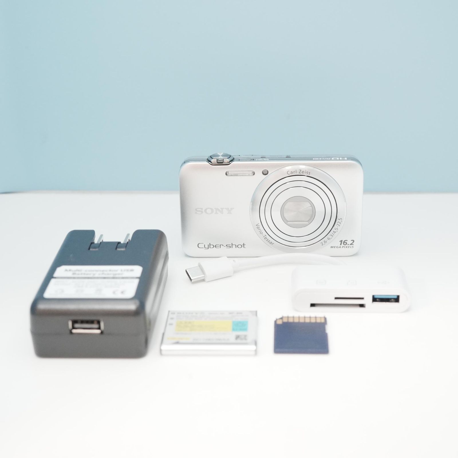 SONY Cyber-shot DSC-WX30 デジカメ スマホ転送OK フルセット a6486