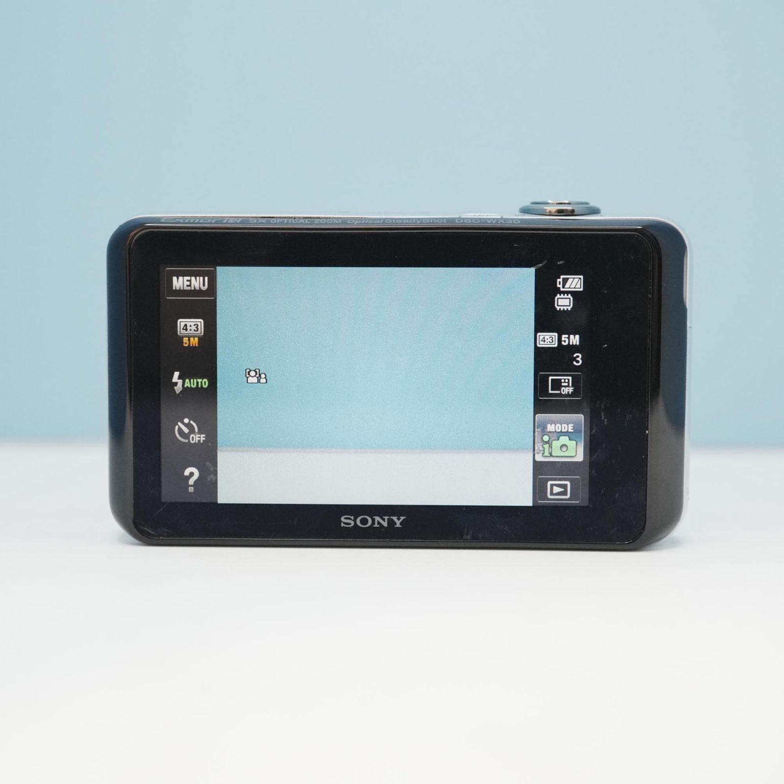 SONY Cyber-shot DSC-WX30 デジカメ スマホ転送OK フルセット a6486