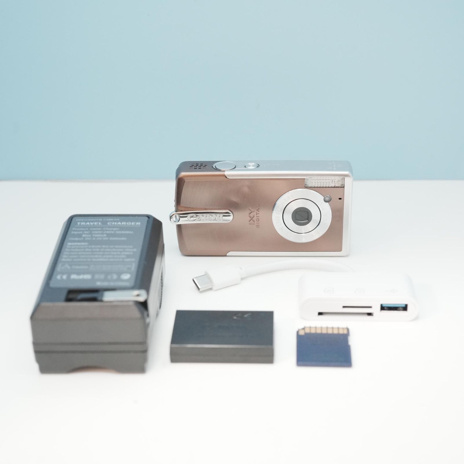 Canon IXY DIGITAL L デジカメ スマホ転送OK フルセット a6513 - メルカリ