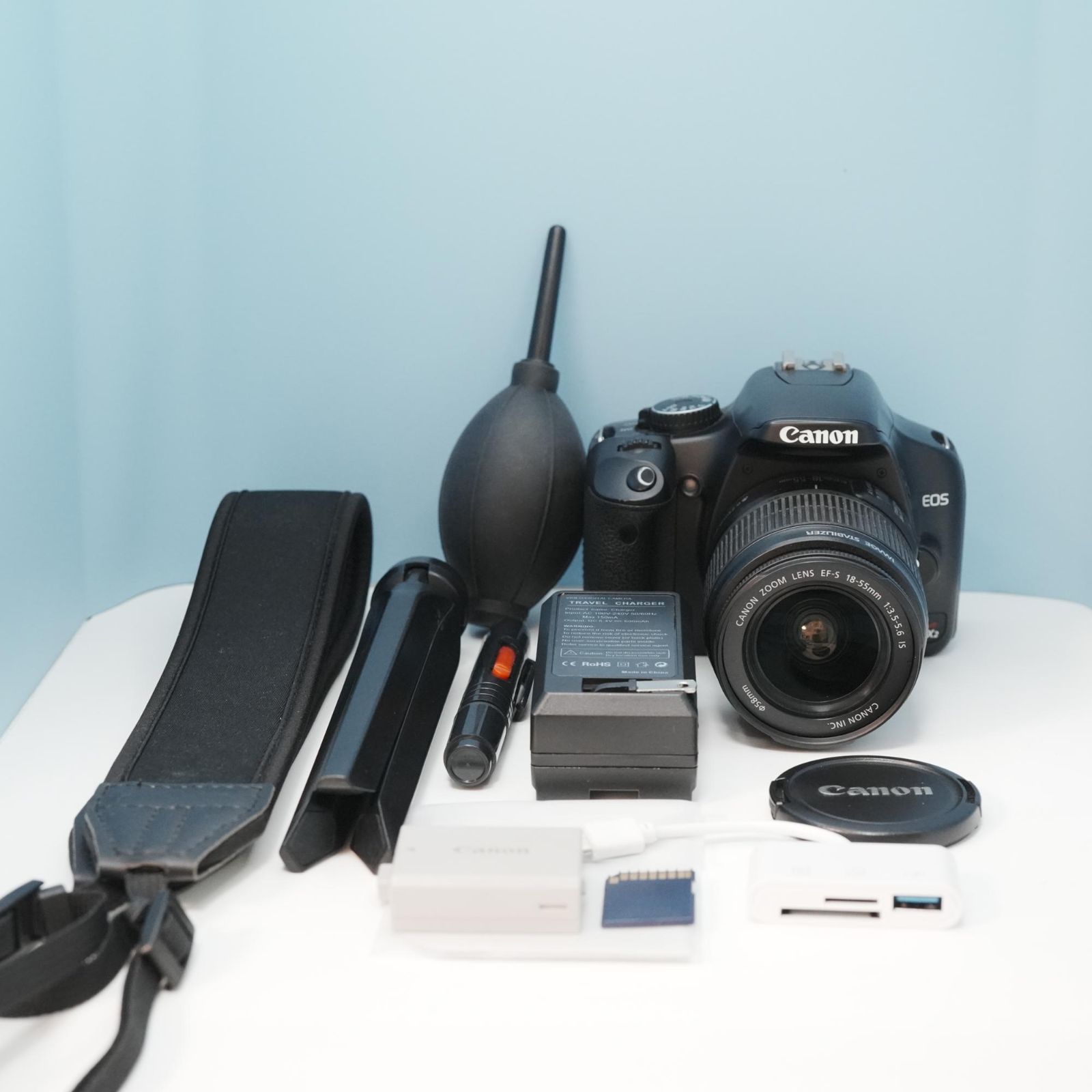 Canon EOS kiss X2 一眼レフ スマホ転送OK フルセット 美品 a6515