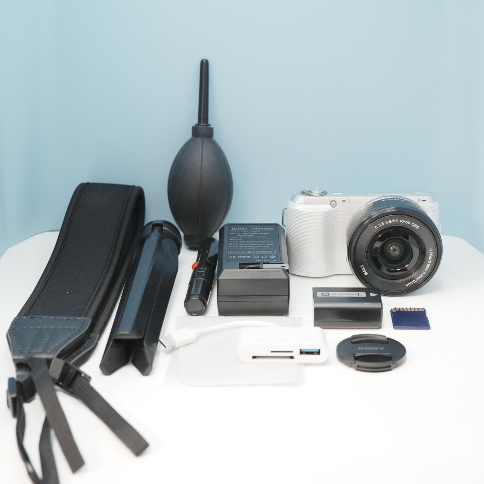 SONY α NEX-C3 ミラーレスカメラ スマホ転送OK フルセット 美品 a6485 