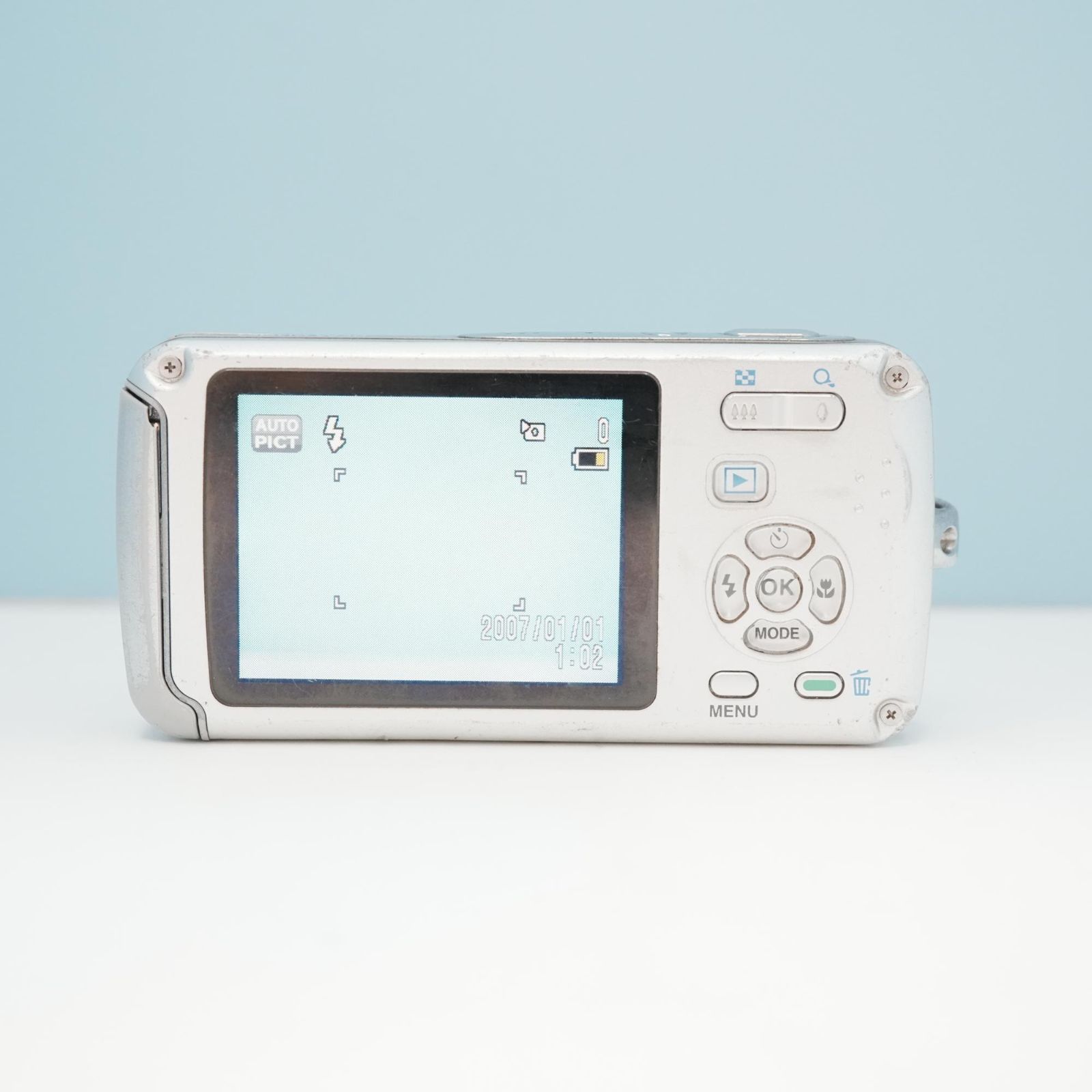 PENTAX Optio W30 デジカメ スマホ転送OK フルセット a6483 - メルカリ