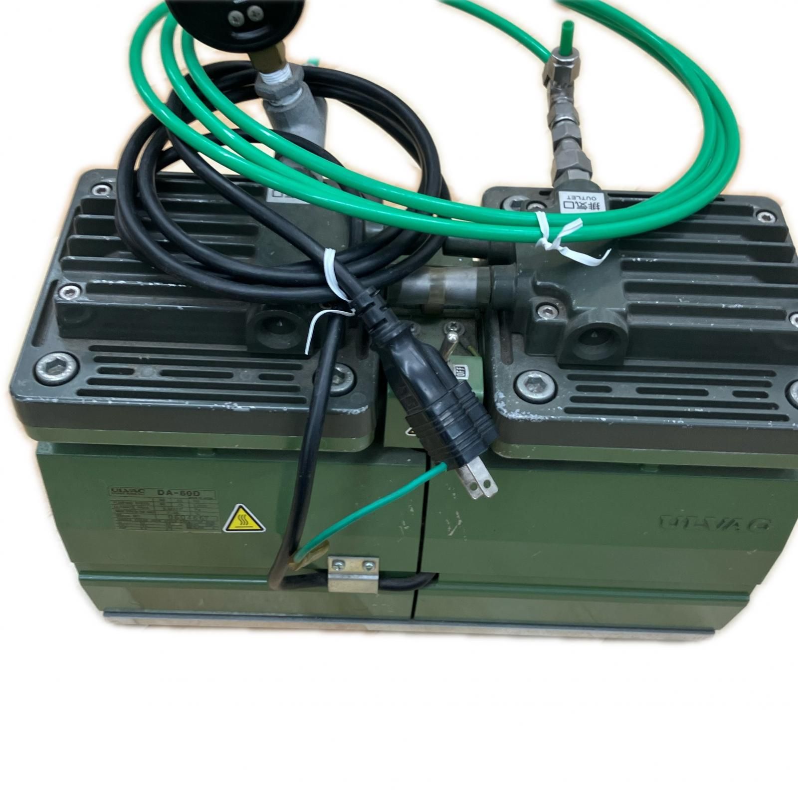 ULVAC 真空ポンプ 　本体のみ DA-60D グリーン