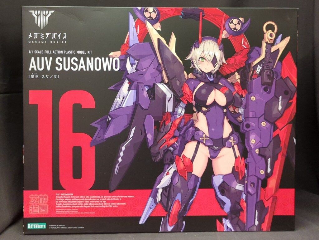 コトブキヤ メガミデバイス 皇巫 スサノヲ 特典無し　再販版 16