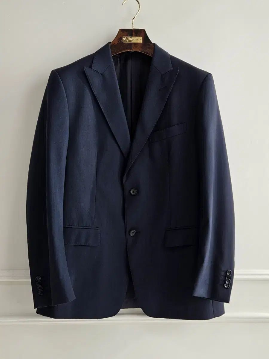 Ermenegildo Zegna ZZegna CITY ネイビー ウール ブレーザー