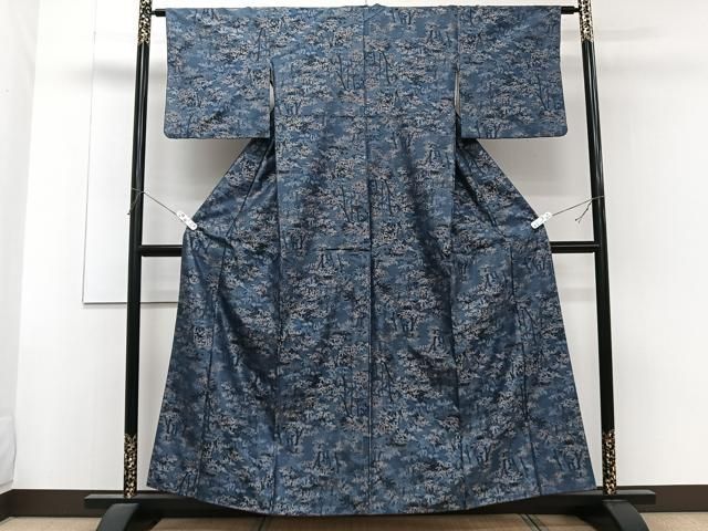 平和屋着物□本場大島紬 7マルキ 樹林文 正絹 逸品 CABF8392xi - メルカリ