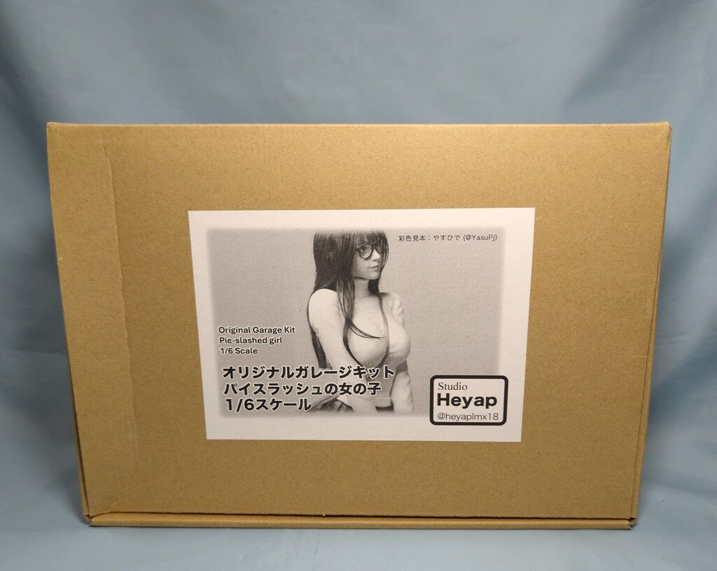 Studio Heyap 1/6スケール 3Dプリンタ出力キット StudioHeyap パイスラッシュの女の子（Pie-slashed girl） HMP032