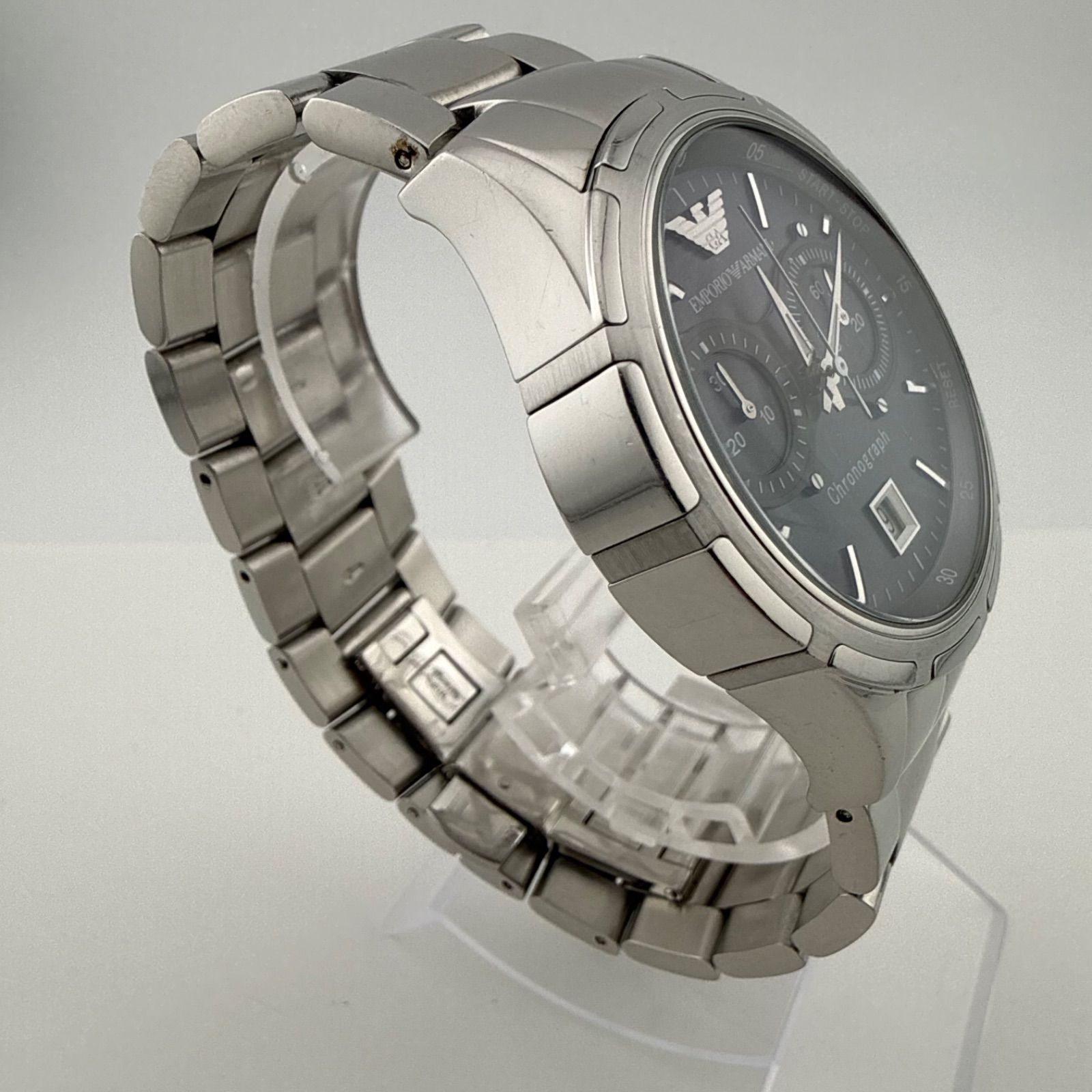 EMPORIO ARMANI エンポリオアルマーニ クロノグラフ AR-0583 メンズ 