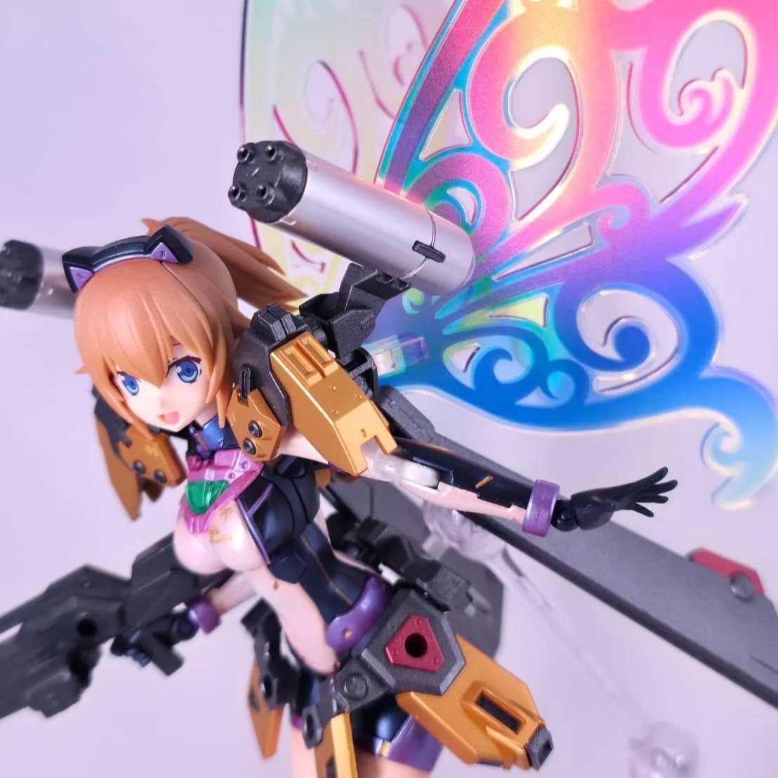 フィギュアライズスタンダード あばたーふみな カスタム 塗装完成品 Figure-rise Standard AVATER FUMINA Custom Build & Painted Plastic Model Kit