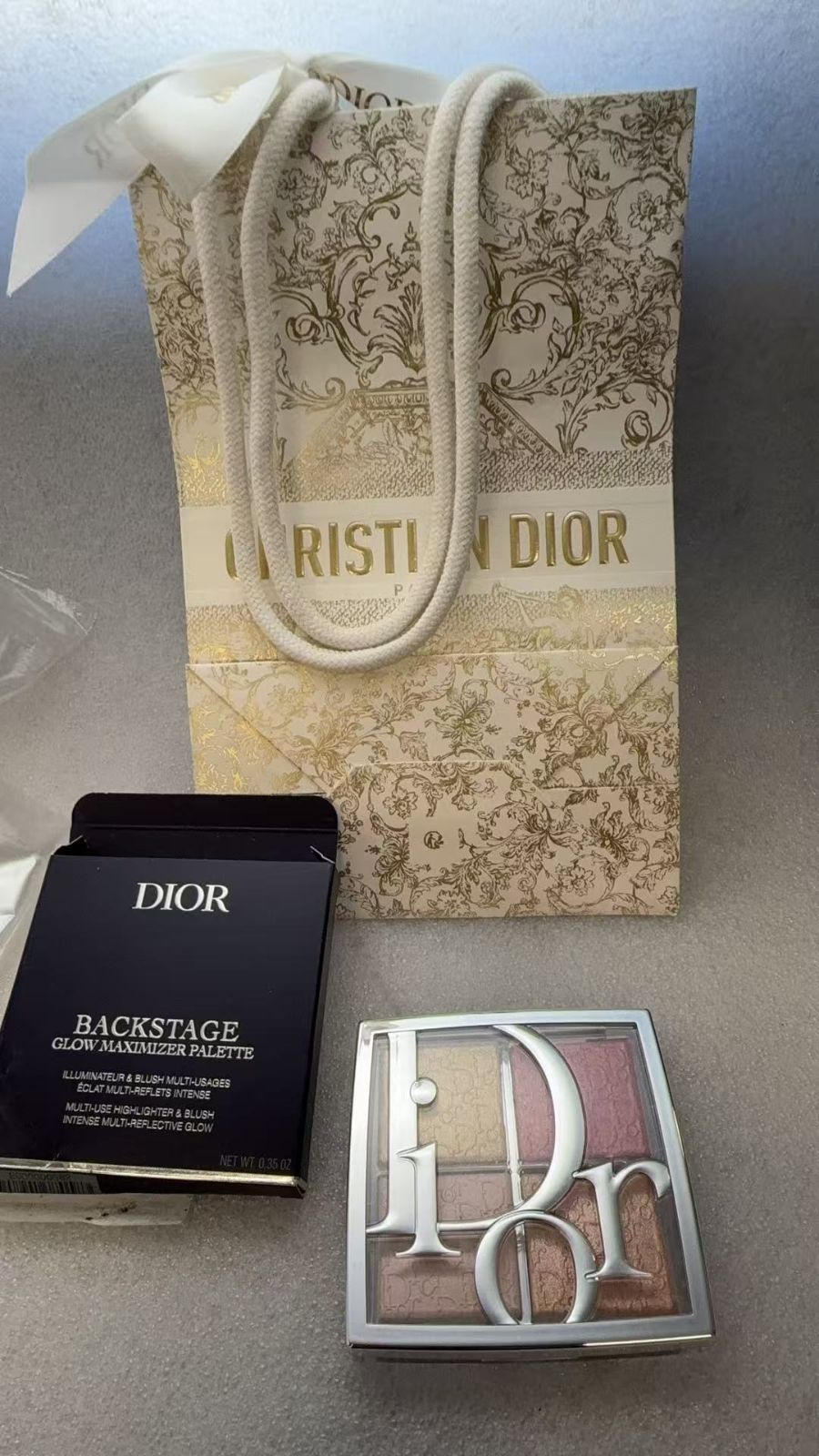 DIOR ディオール バックステージ グロウ マキシマイザー パレット (#004 ローズ ゴールド グロウ) 10g//734440/X001B65C41