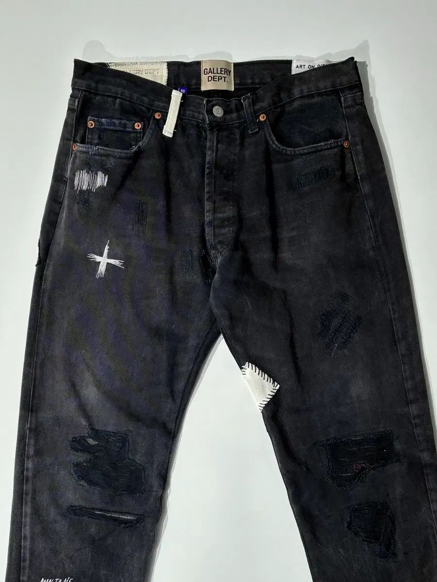 ギャラリー Department 5 FUCK FACE LEVI'S デニム パンツ ブラック 32