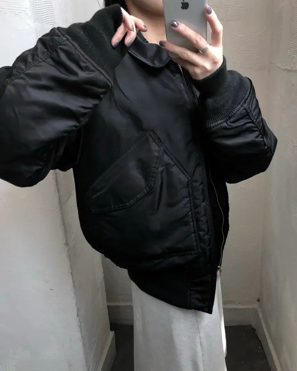 Alpha Industries アルファ インダストリー CWU-45 ジャケット 黒 COLOR