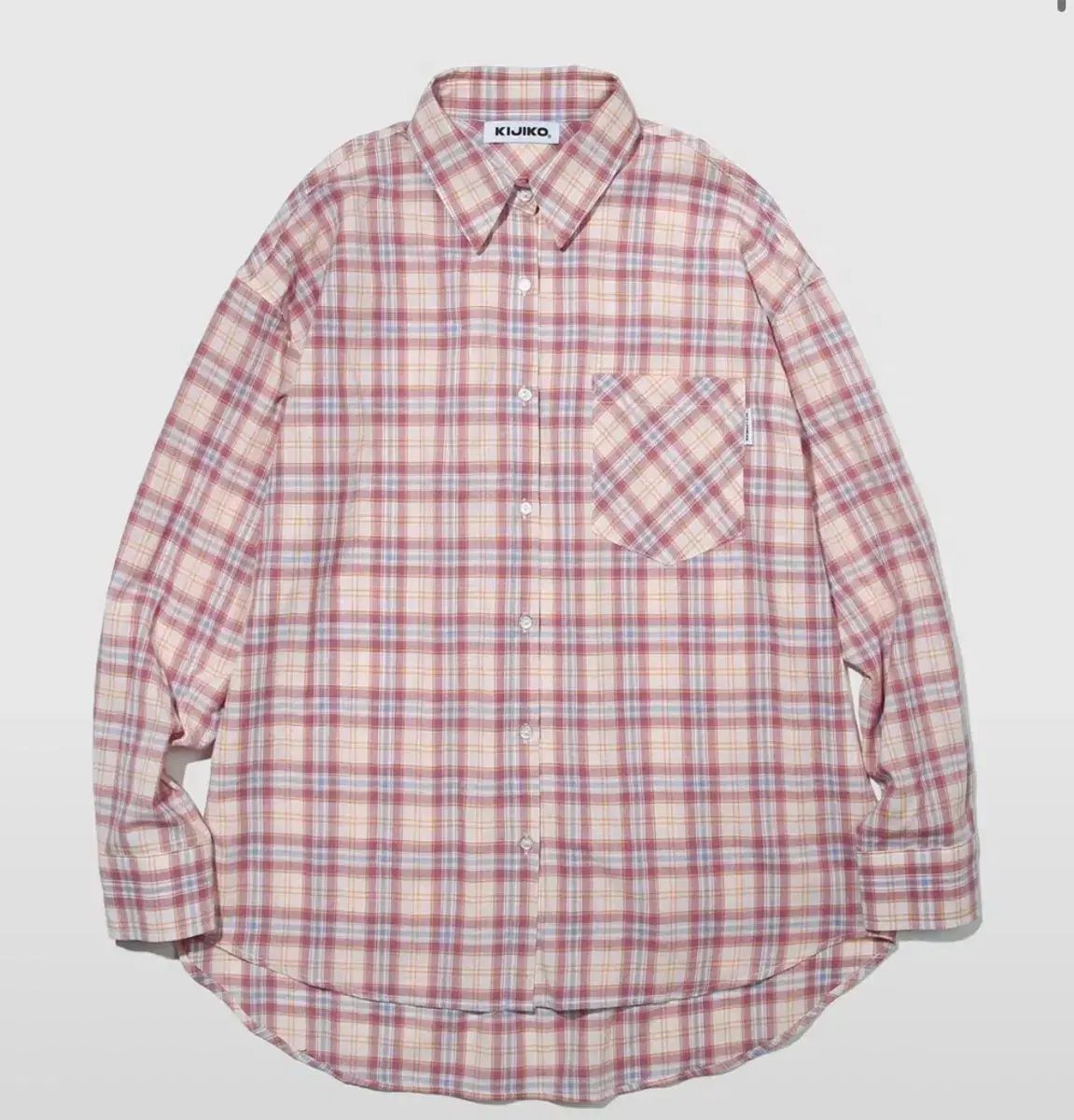 キー ジコ(ZICO) Check Pocket overfit shirt Red