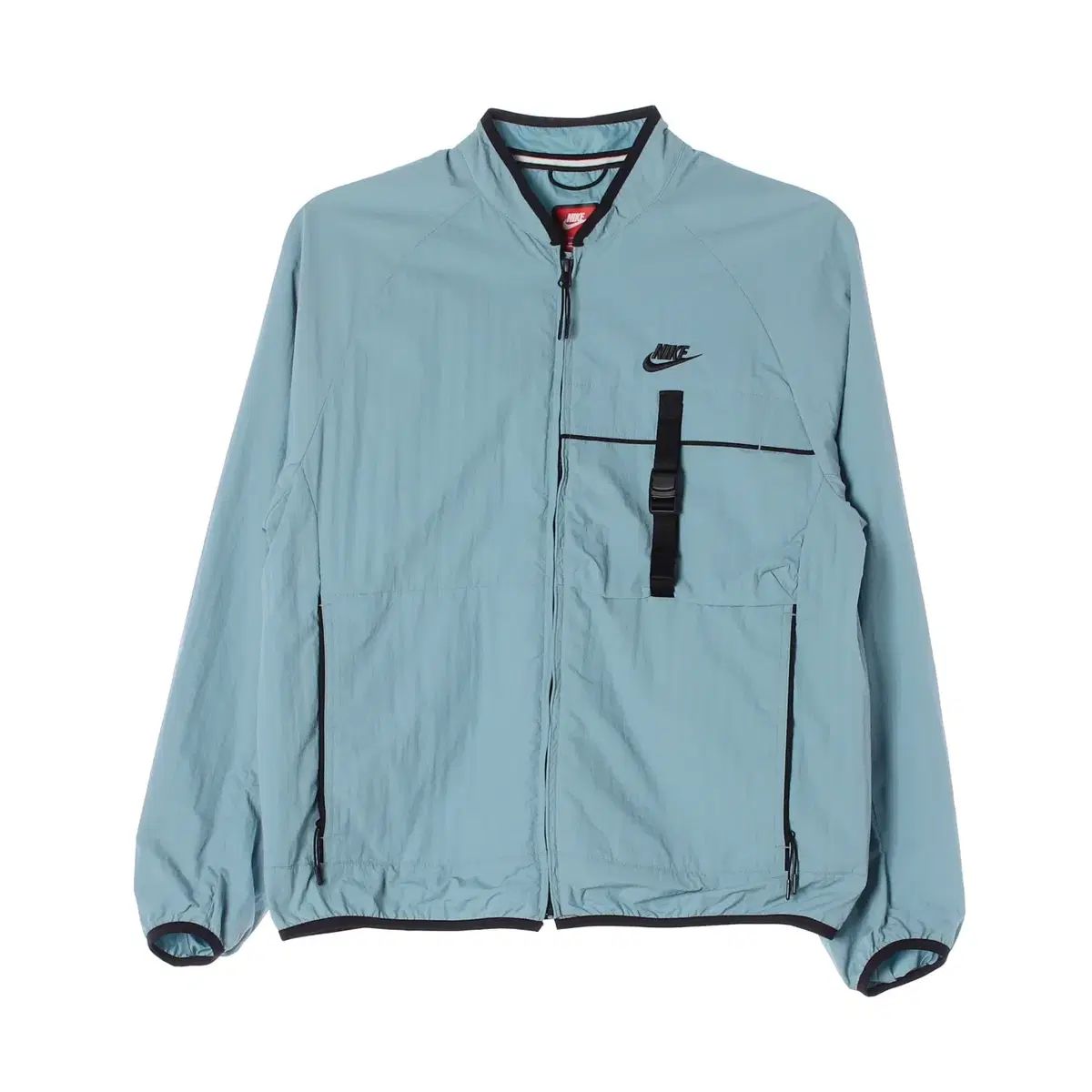 ナイキ 24SS テック ウーブン ジャケット ロゴ プリント アウター スカイブルー