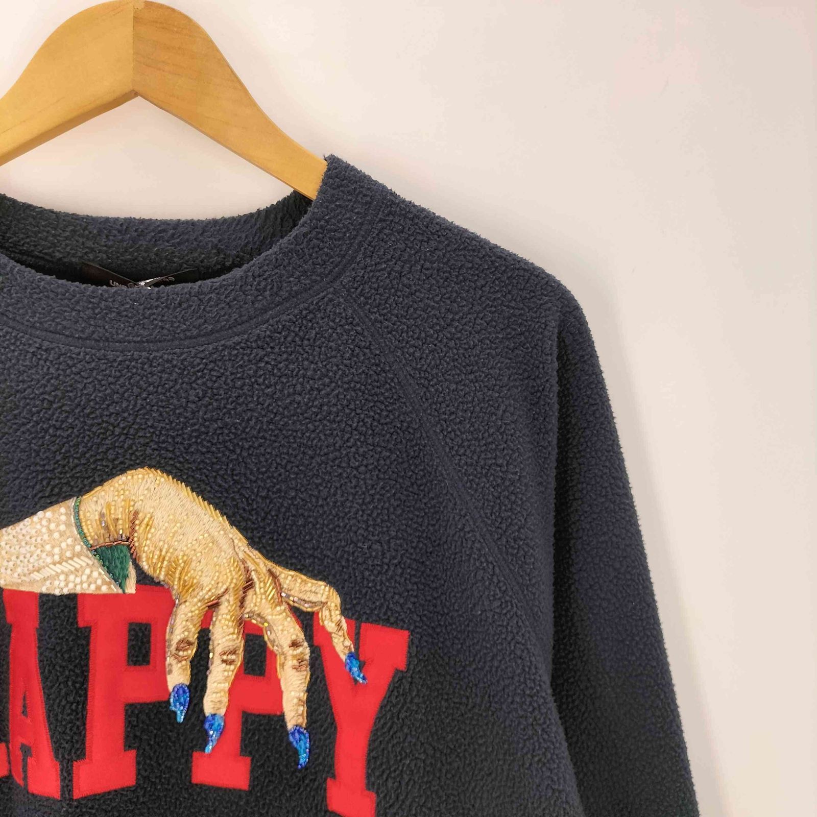 アンダーカバー UNDERCOVER 23-24AW FLEECE PO HAPPY フリース プル 