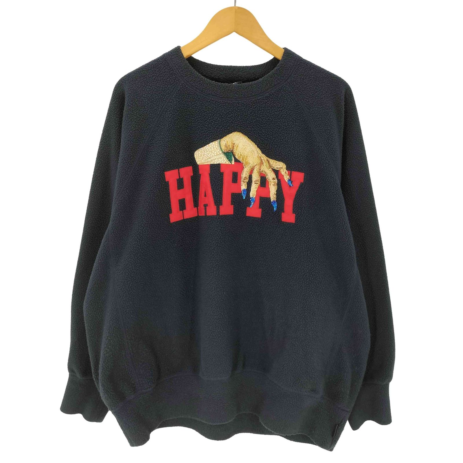 アンダーカバー UNDERCOVER 23-24AW FLEECE PO HAPPY フリース プル 