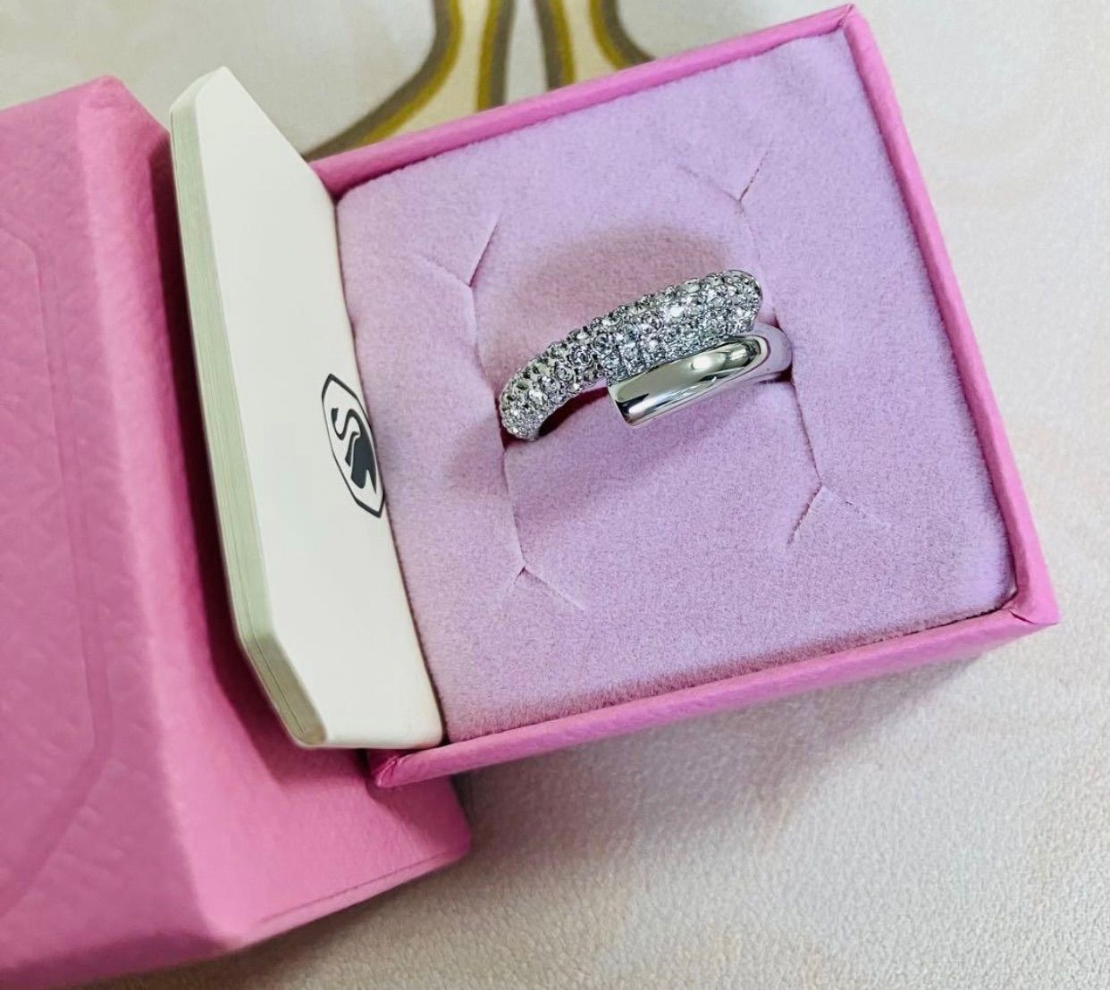 Swarovski Dextera リング　52 新品 スワロフスキー Swarovski Dextera リング 52号 - メルカリ