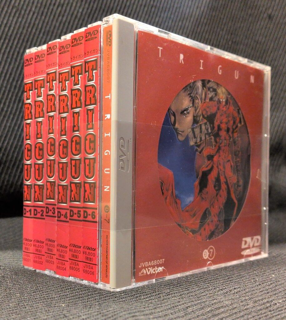 アニメDVD BOXなし)TRIGUN DVD全7巻セット