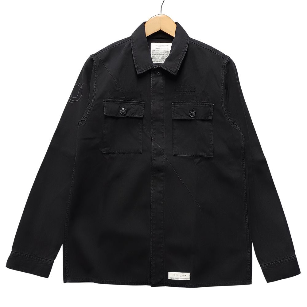 UNDERCOVERアンダーカバー ミリタリーシャツ UNDERCOVER アンダーカバー F4401 加工 ミリタリーシャツ 長袖シャツ