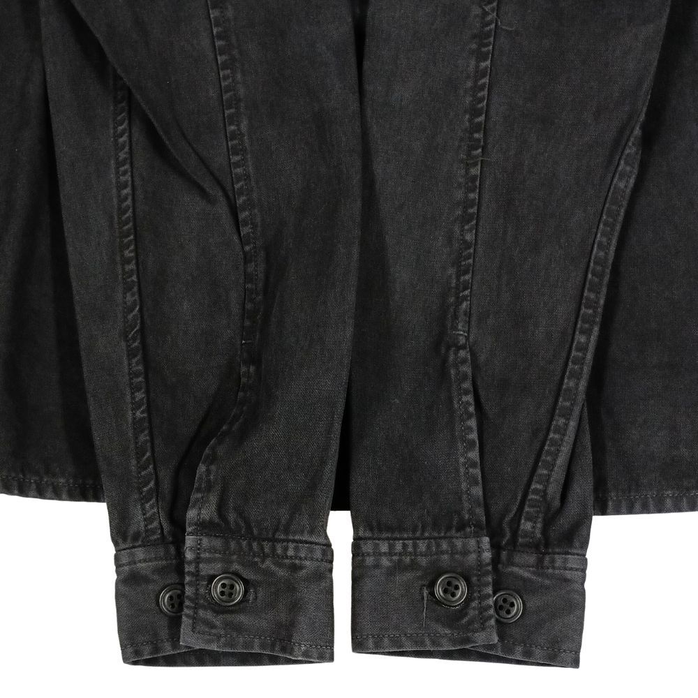 UNDERCOVER アンダーカバー F4401 加工 ミリタリーシャツ 長袖シャツ UNDERCOVER アンダーカバー F4401 加工 ミリタリーシャツ 長袖シャツ
