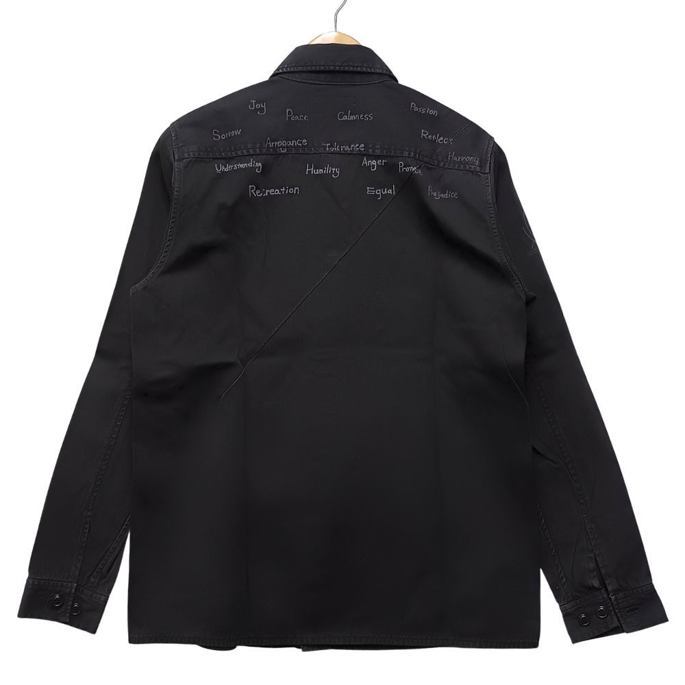 UNDERCOVER アンダーカバー F4401 加工 ミリタリーシャツ 長袖シャツ