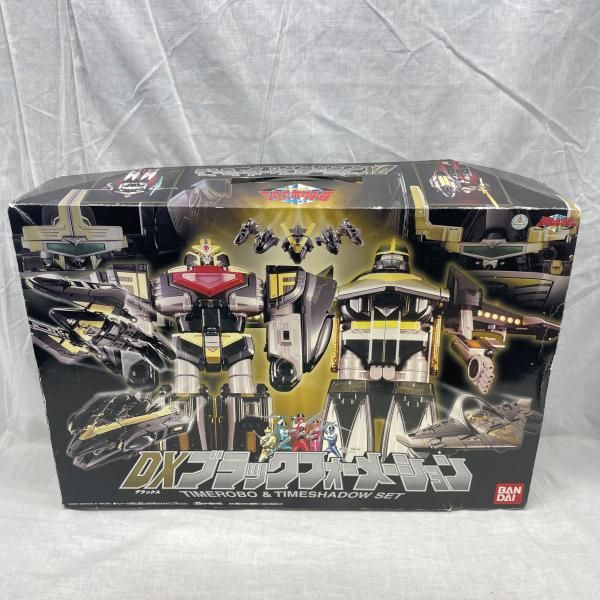 中古】開封・内箱無し・破損有)DXﾌﾞﾗｯｸﾌｫｰﾒｰｼｮﾝ(ﾀｲﾑﾛﾎﾞ+ﾀｲﾑｼｬﾄﾞｳ ｾｯﾄ