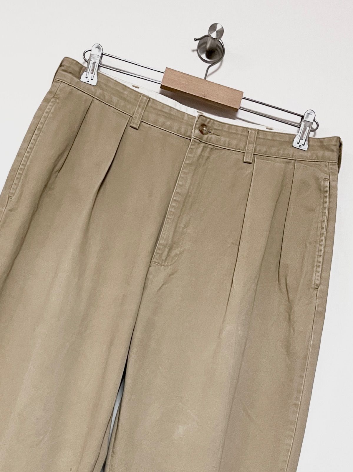 POLO GOLF】90s CLASSIC GOLF PANT 2タックチノ 実寸 W34 L29.5