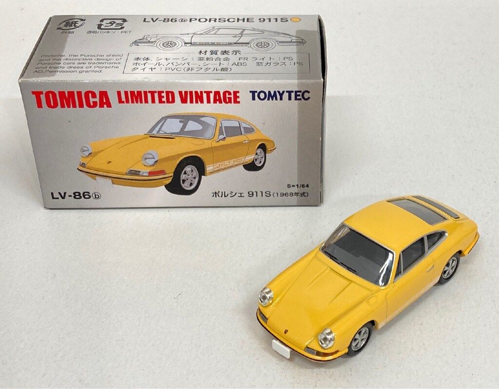 トミーテック TOMICA LIMITED VINTAGE ポルシェ 911S(1968年式