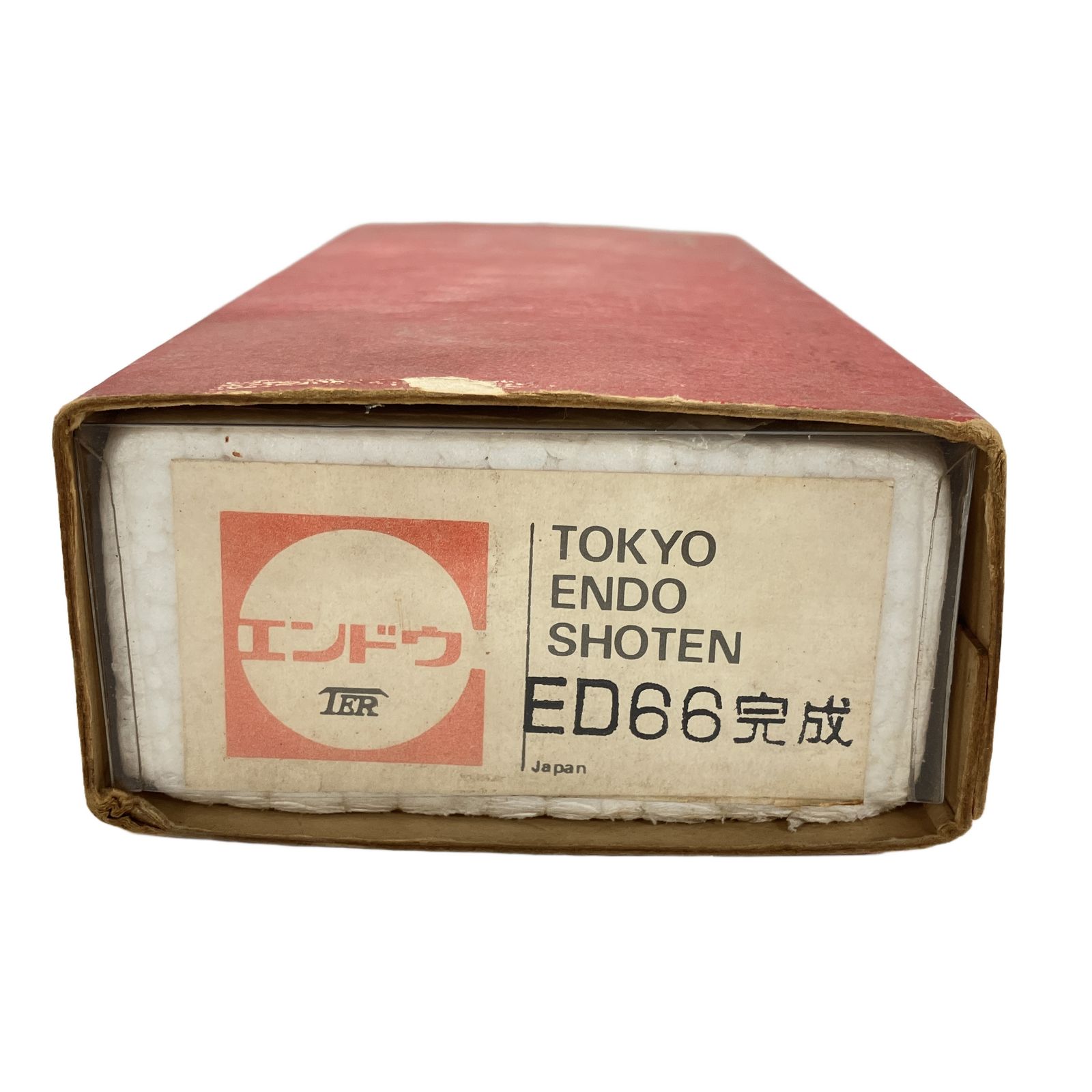 レトロ ヴィンテージ HOゲージ エンドウ TER ED66完成 現状品 エンドウ ED66 電気機関車 完成品 HOゲージ 鉄道模型 中古W11260613