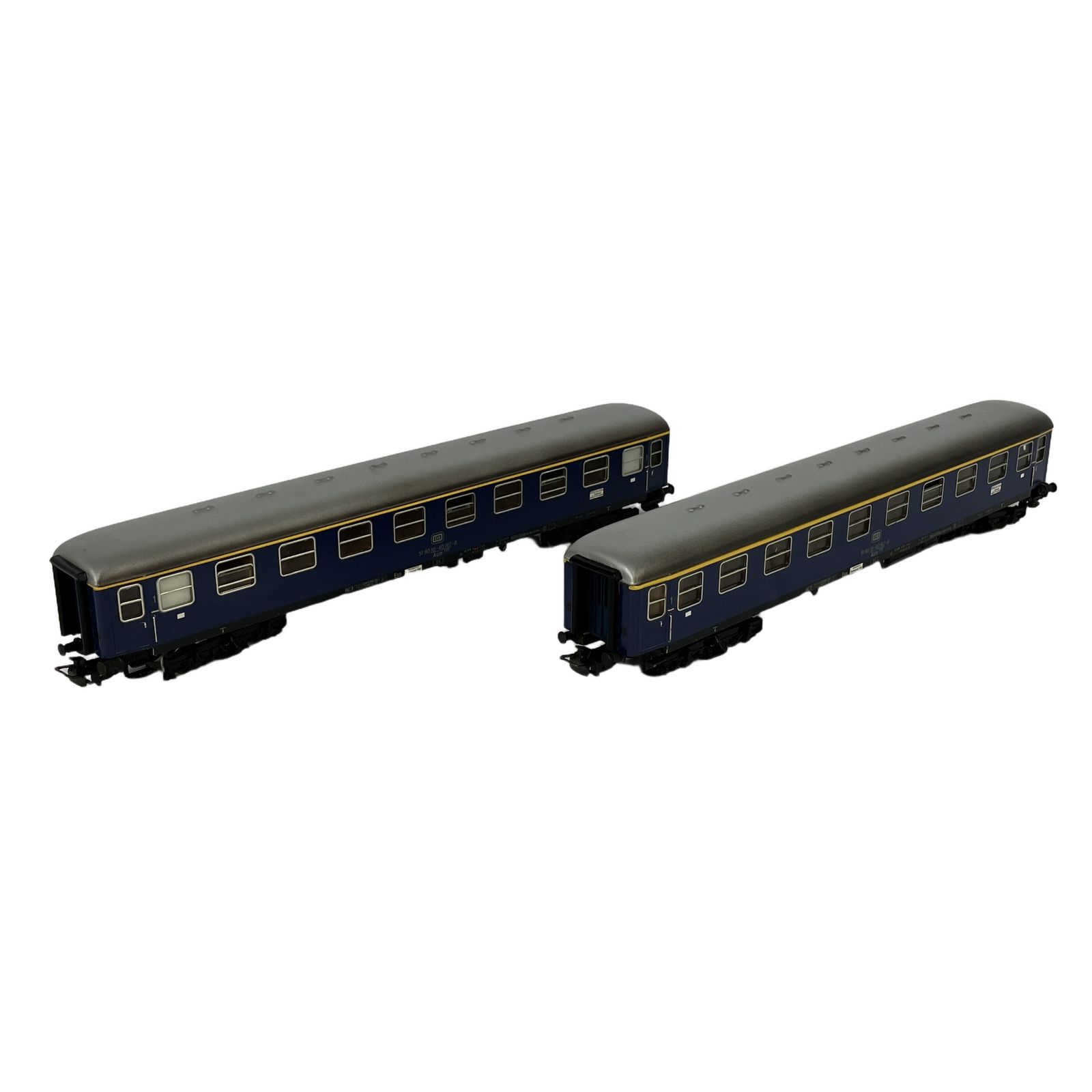 MARKLIN 4051ドイツ連邦鉄道 急行列車用 1等客車 2両セット メルクリン 鉄道模型 HOゲージ 中古 Y11261525