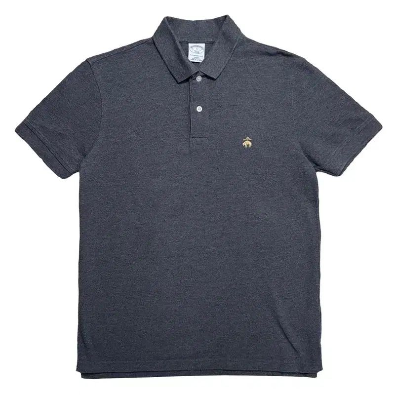 BROOKS BROTHERS PK 半袖 グレー S