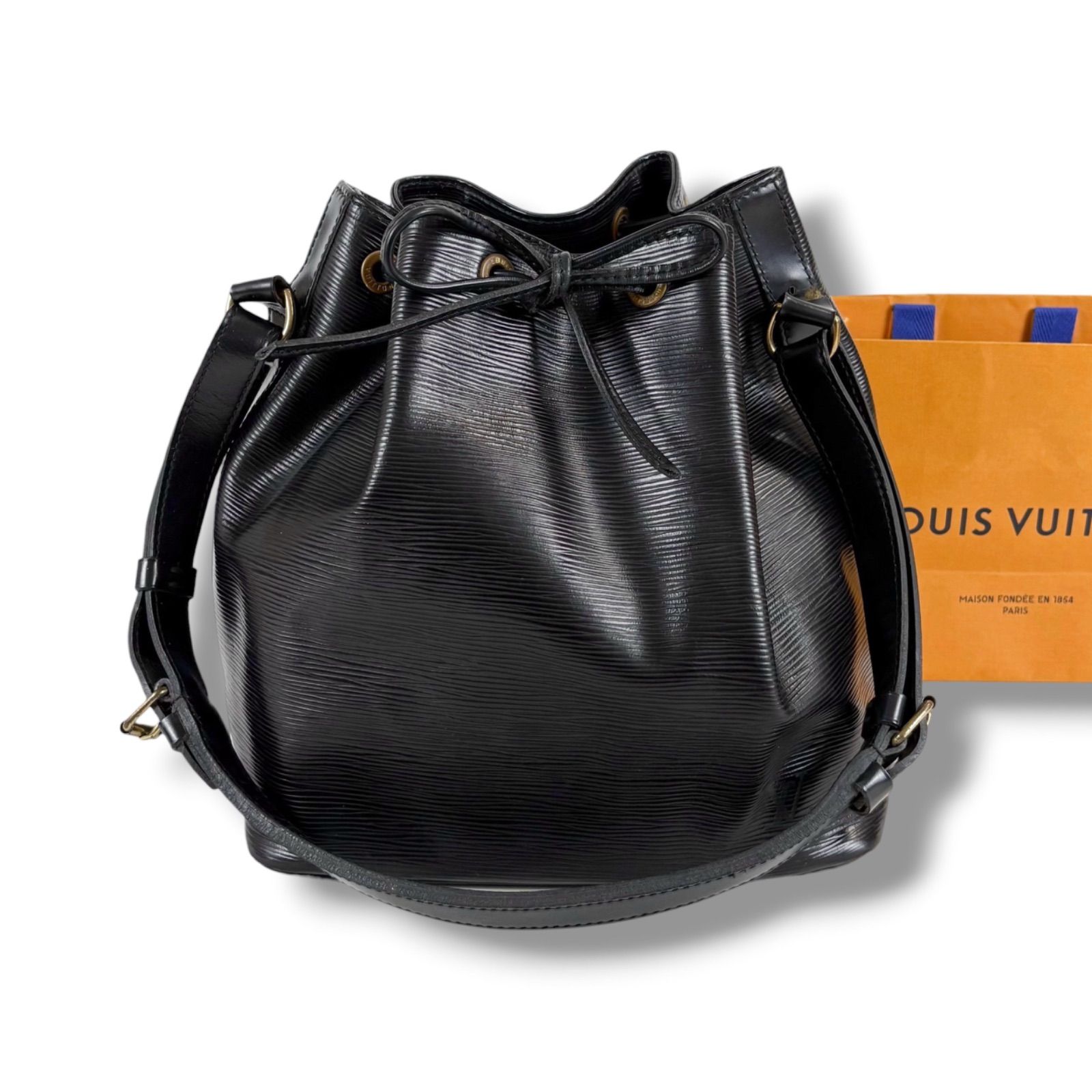 LOUIS VUITTON ルイヴィトン プチノエ 巾着型 ワンショルダーバッグ