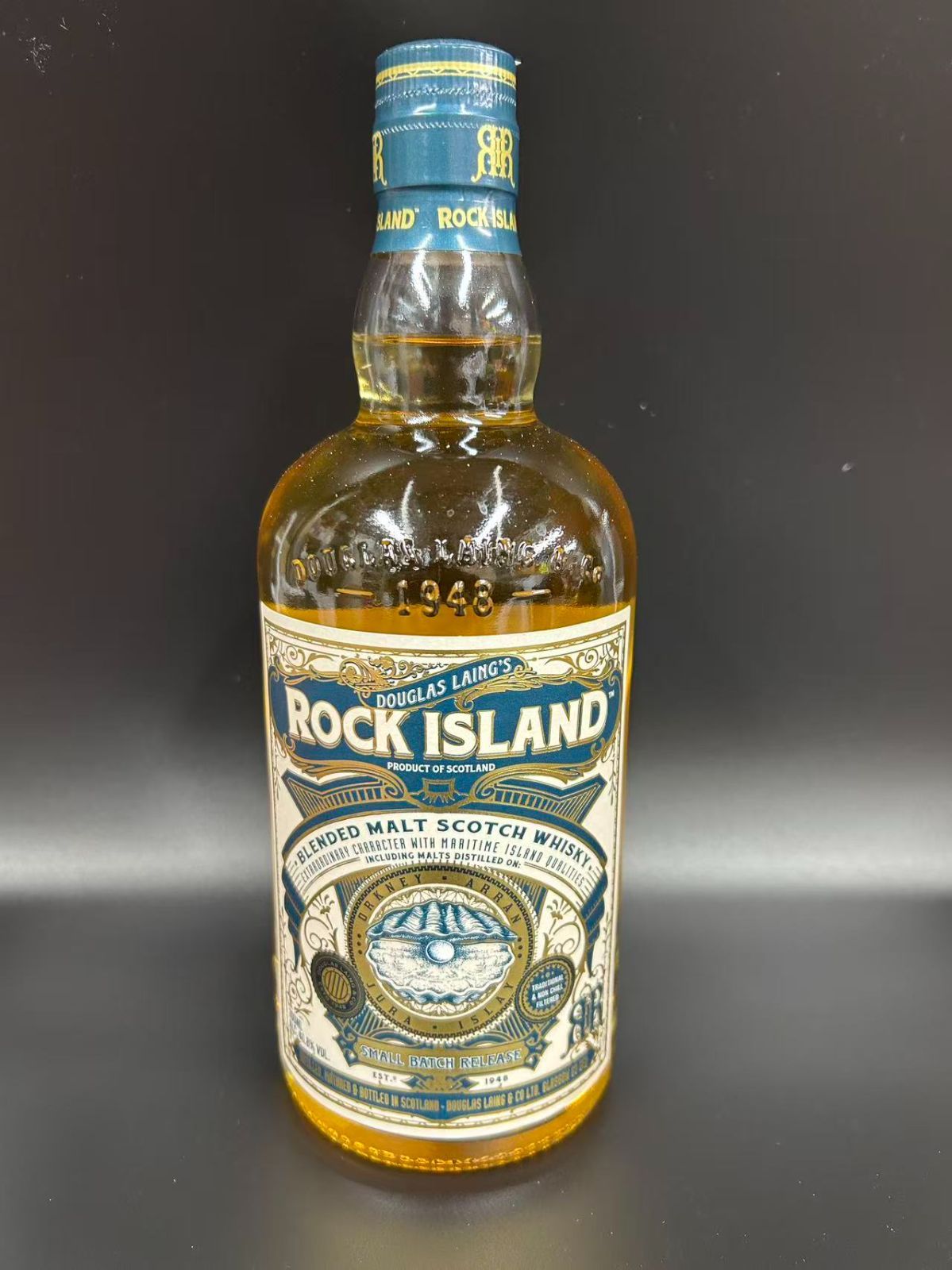 ●ロックアイランド [ ウイスキー ブレンデッドモルト 46.8度 イギリス 700ml ]　5014218810943/004100