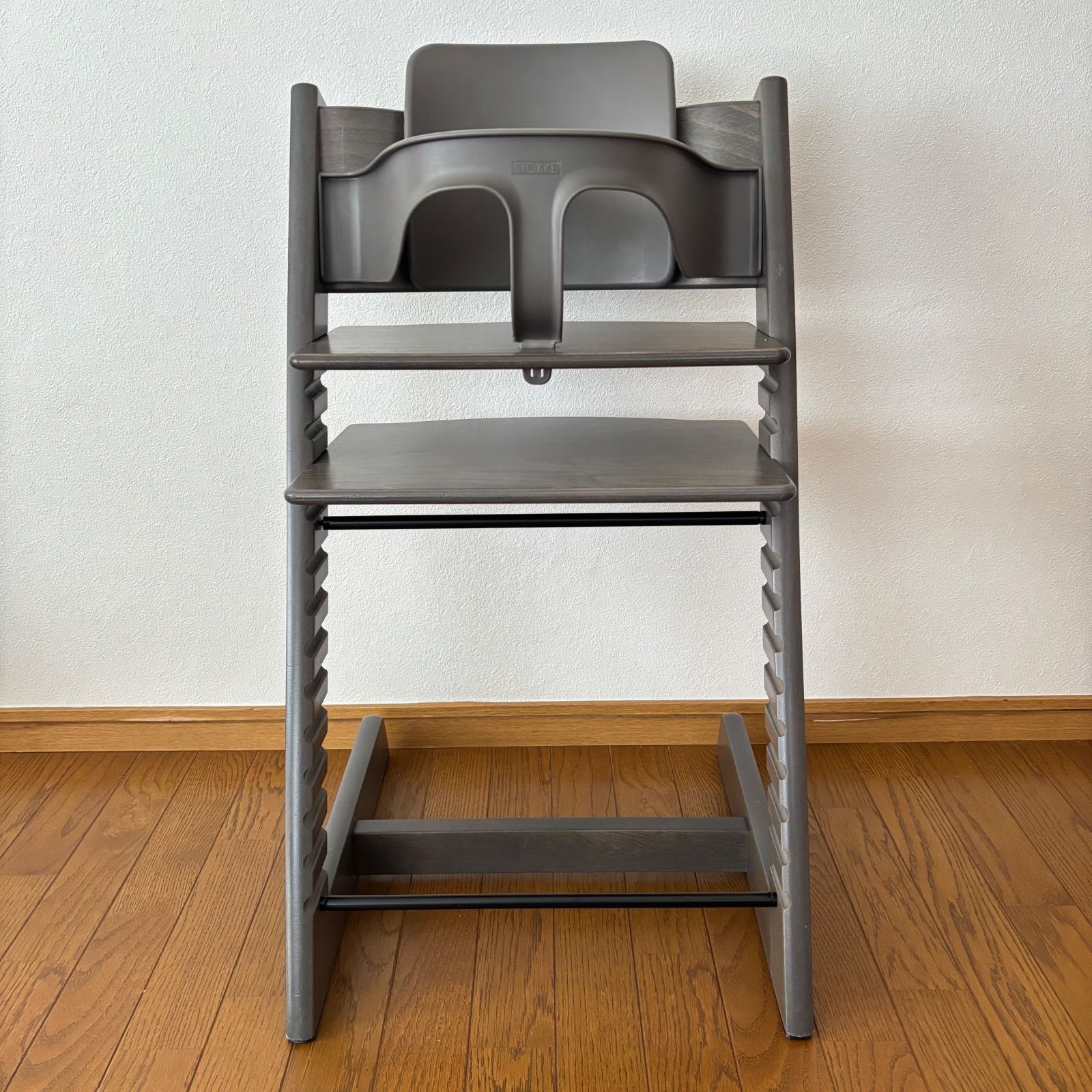 ぽ*)様 STOKKE トリップトラップ ベビーチェア、旧モデル延長グライダー 美品＊ストッケ トリップ トラップ ベビーチェア+ベビーセット+トレイ+