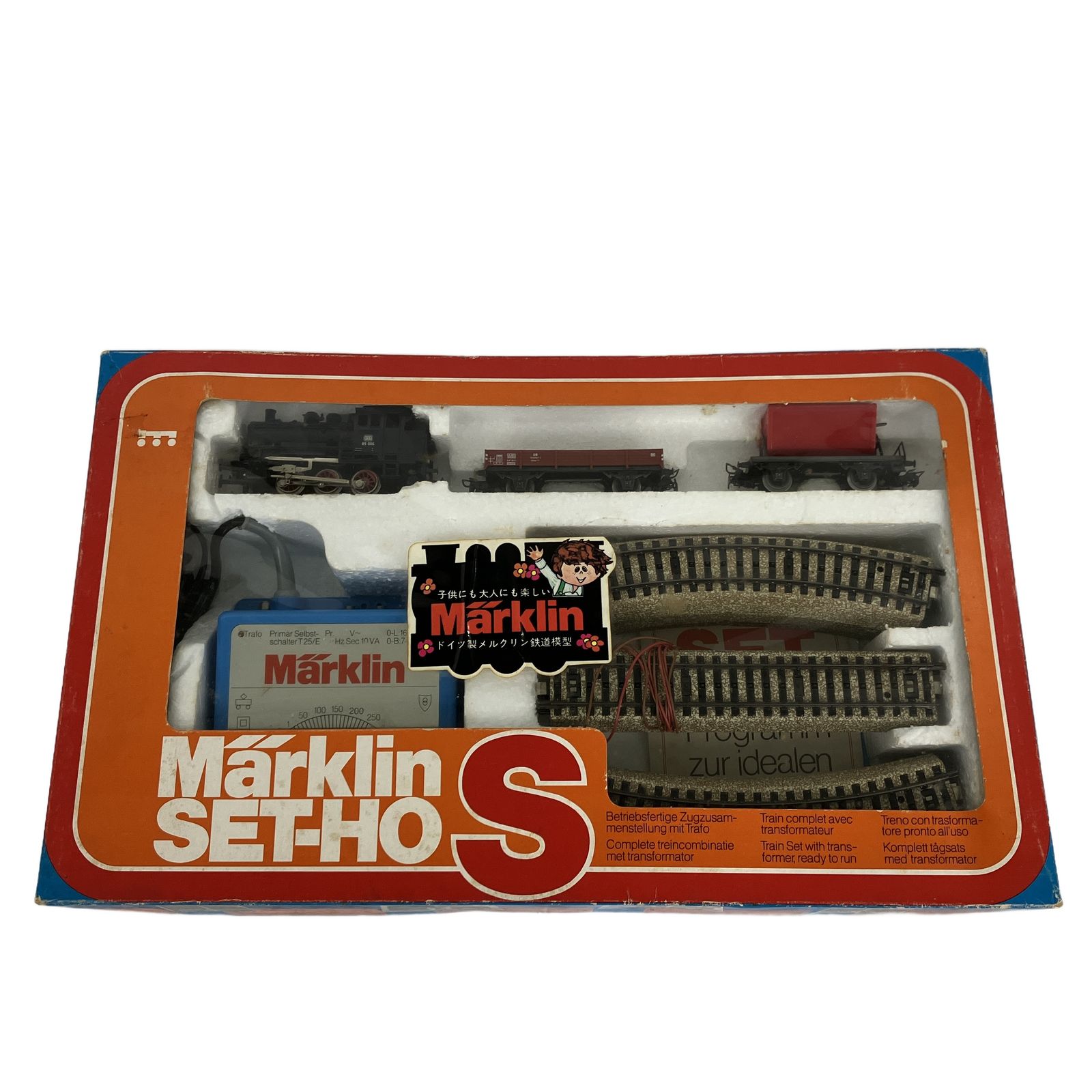1970年代☆marklin☆基本セット☆機関車　貨車　レール　コントローラー☆ Marklin 2939 S スターターセット 蒸気機関車 レール コントローラー