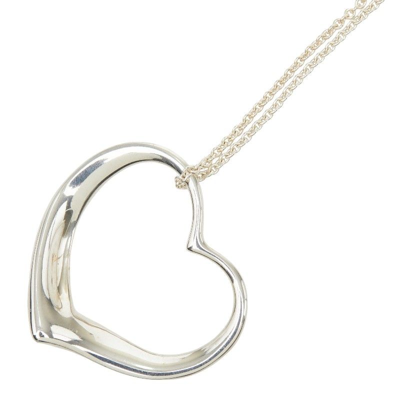 ティファニー オープンハート ロング ネックレス スターリングシルバー レディース TIFFANY&Co.【1-0265311】