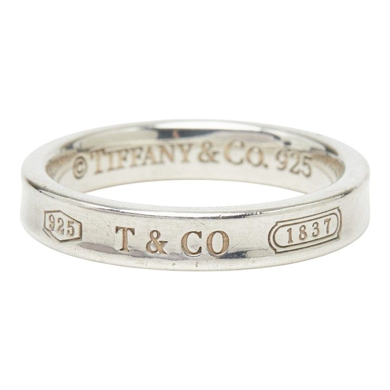 ティファニー 1837 ナロー リング 指輪 SV925 シルバー レディース TIFFANY&Co.【1-0270566】