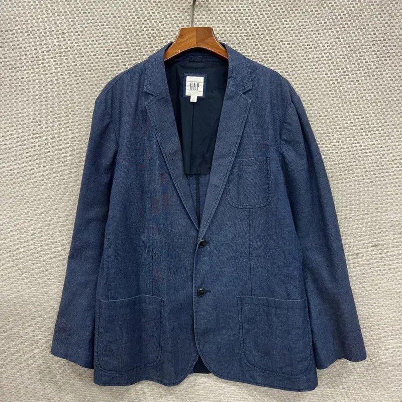 GAP デニム ブレーザー ジャケット L D02282