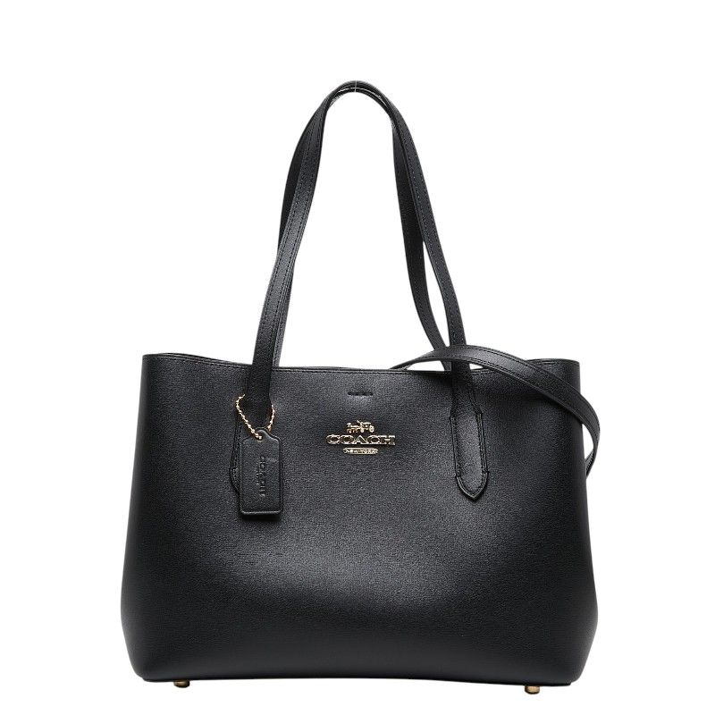 COACH コーチ ビジネスバッグ 2way トートバッグ ショルダー 本革 黒 コーチ コーチ 2WAYバッグ F48733 ハンドバッグ ショルダーバッグ