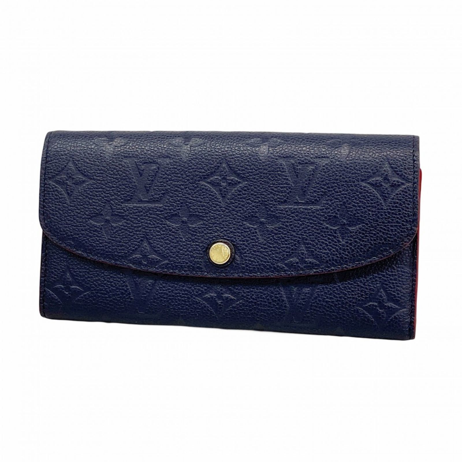 ルイ・ヴィトン(Louis Vuitton) ルイ・ヴィトン 長財布 モノグラム・アンプラント ポルトフォイユエミリー M69417 マリーヌルージュレディース