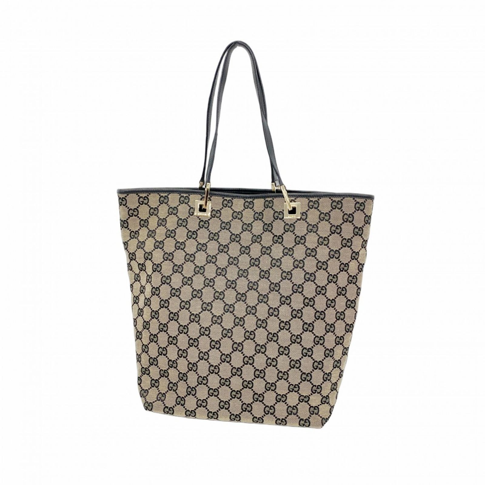 GUCCI GGパターン トートバッグ ベージュ/ブラック 【公式通販】