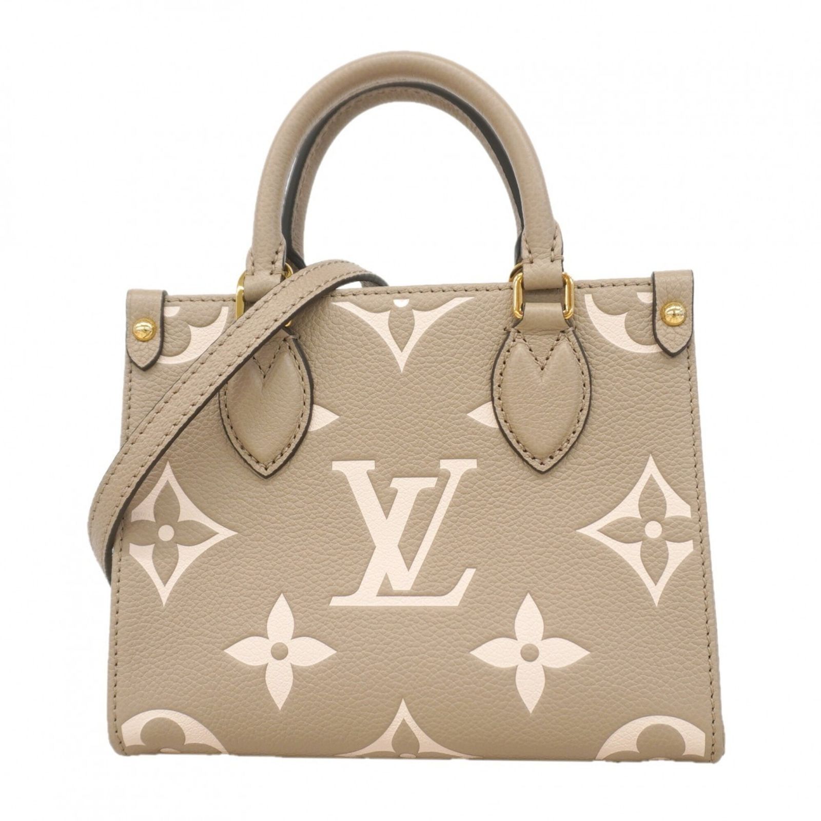 ルイ・ヴィトン(Louis Vuitton) ルイ・ヴィトン ハンドバッグ モノグラム・アンプラント バイカラー オンザゴーBB M47054 トゥルトレール クレーム 2wayバッグレディース 191,150円
